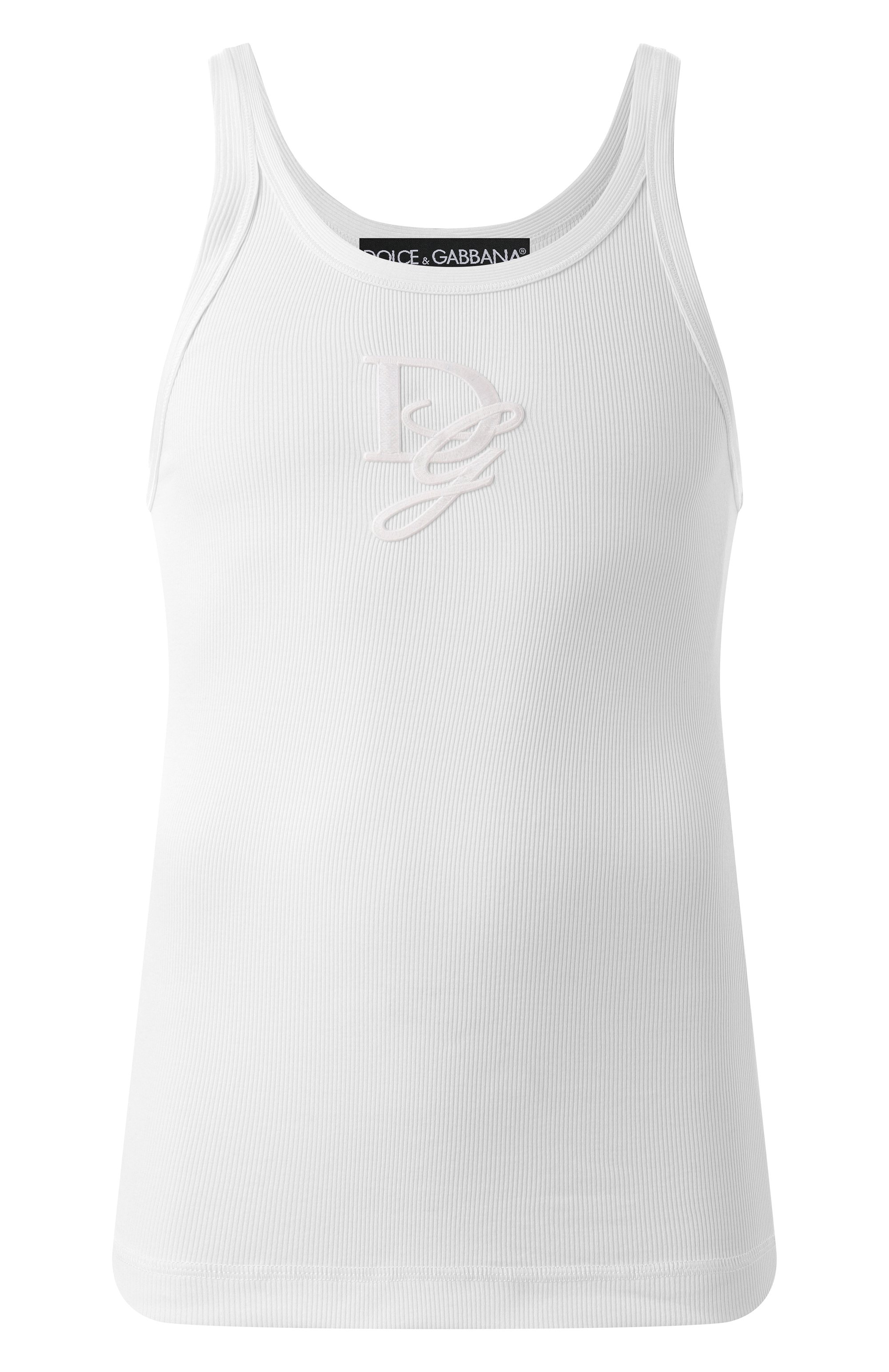 Хлопковая майка DOLCE & GABBANA, арт. G8PA8Z/G7N4G, фото 1