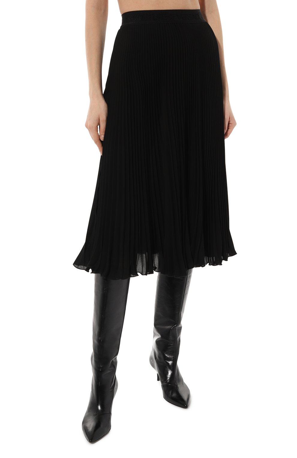 Плиссированная юбка VERSACE JEANS COUTURE, арт. 75HAE808/N0229, фото 3