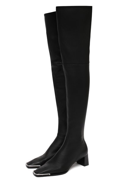 Кожаные ботфорты ALEXANDER WANG, арт. 30C220B084, фото 1