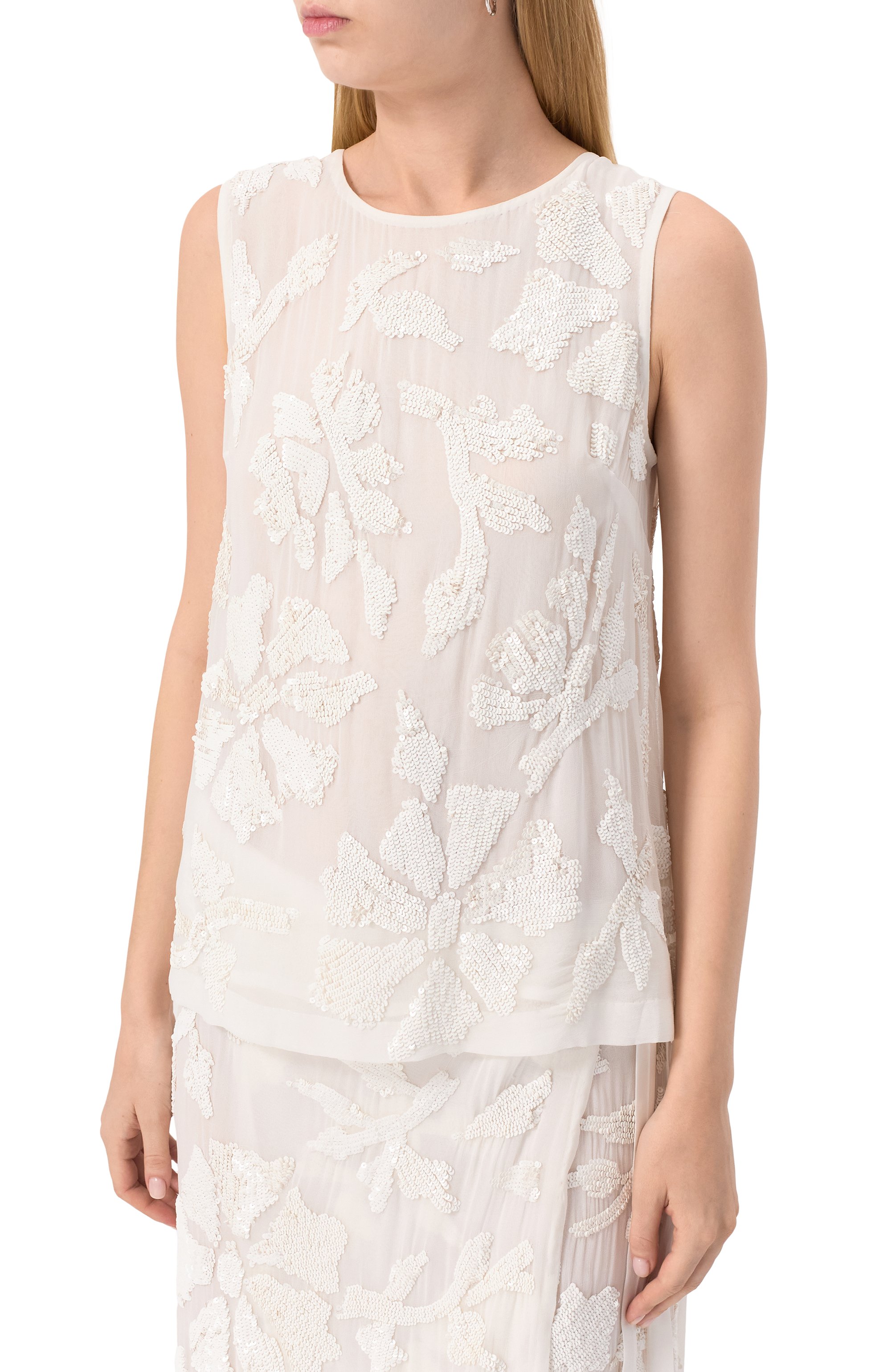 Топ с отделкой пайетками P.A.R.O.S.H., арт. D311656, фото 3