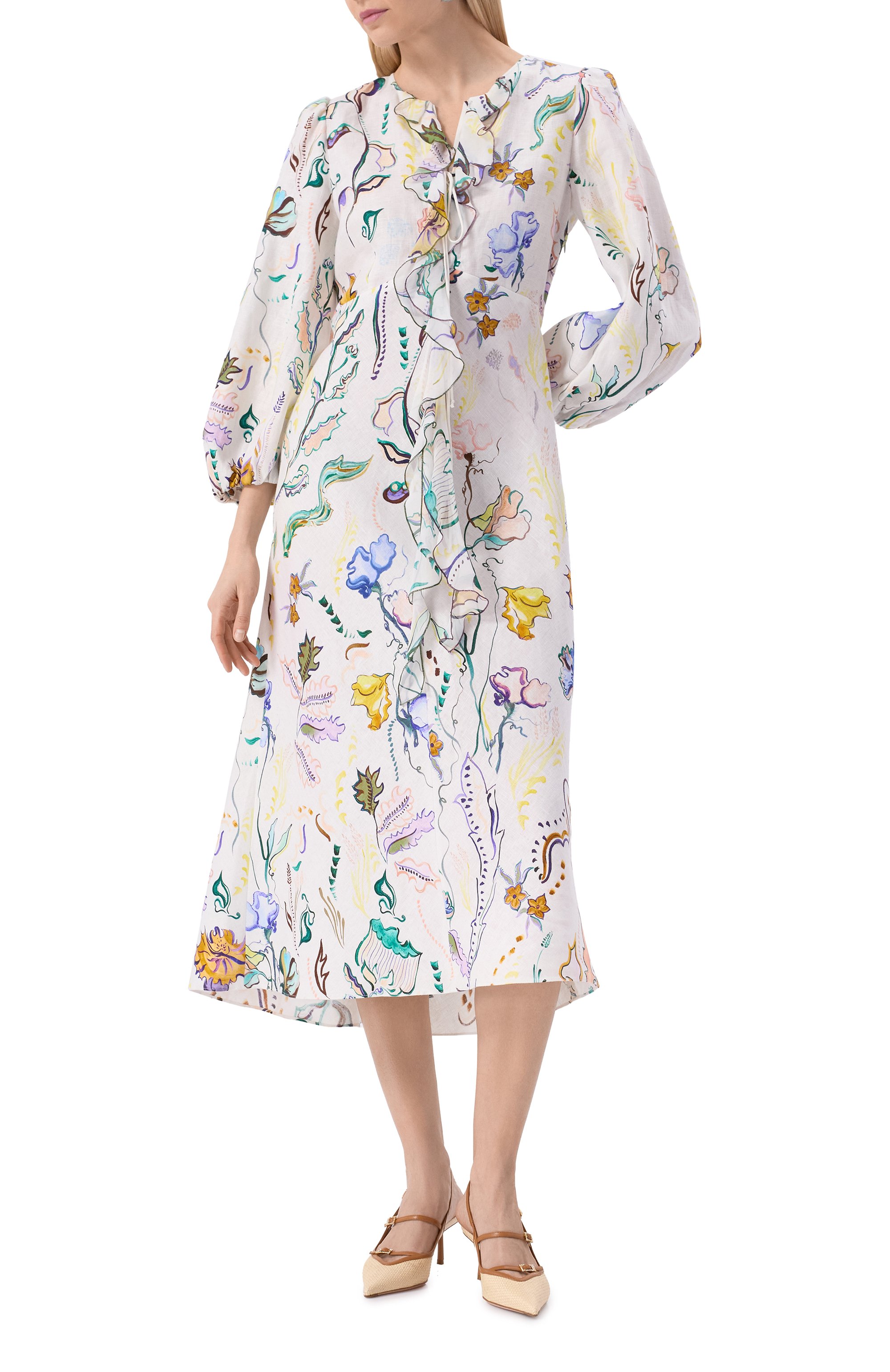 Льняное платье DOROTHEE SCHUMACHER, арт. 948504, фото 2