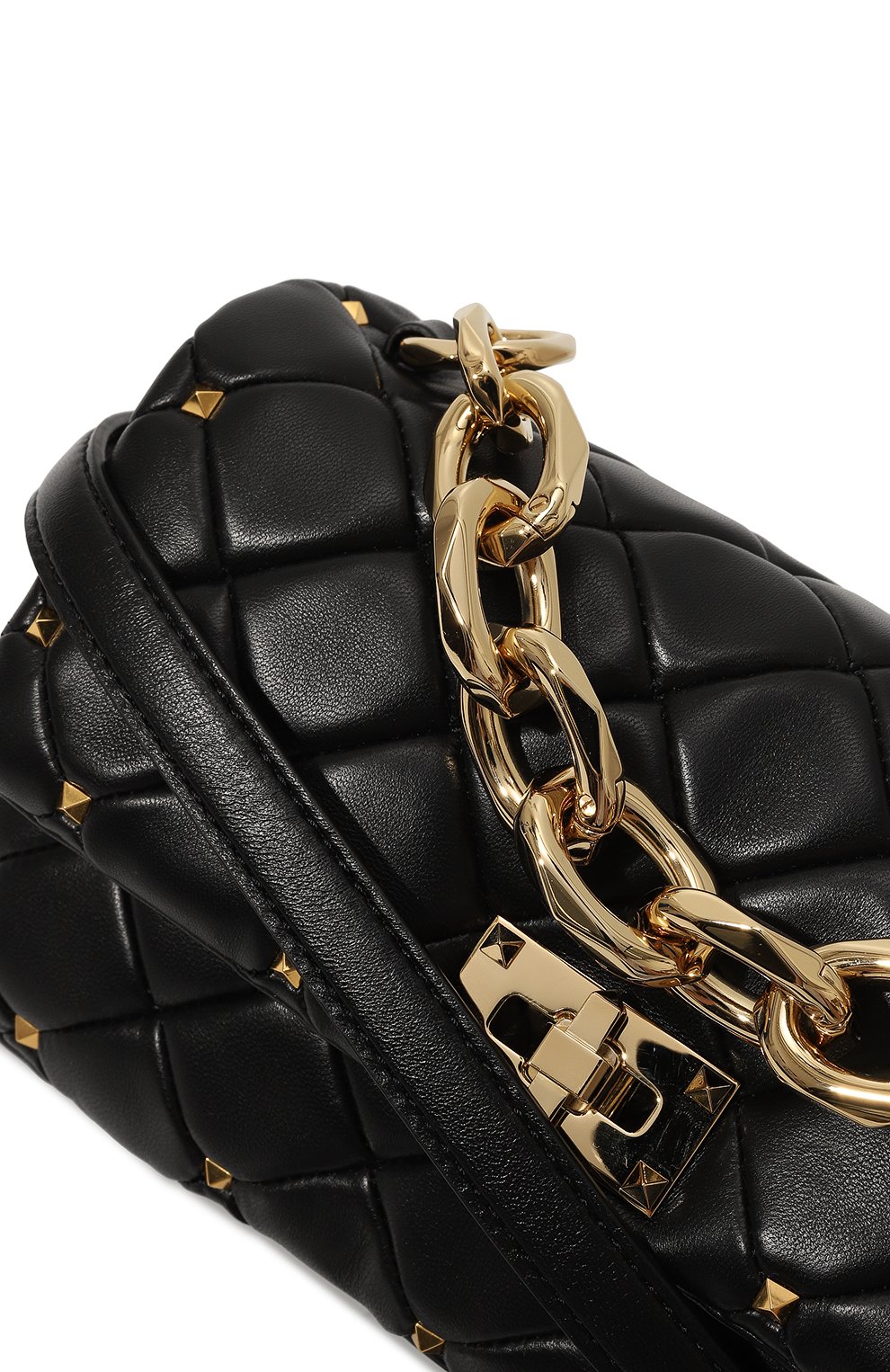 Сумка rockstud spike small VALENTINO, арт. 5W2B0Q04/IGX, фото 3
