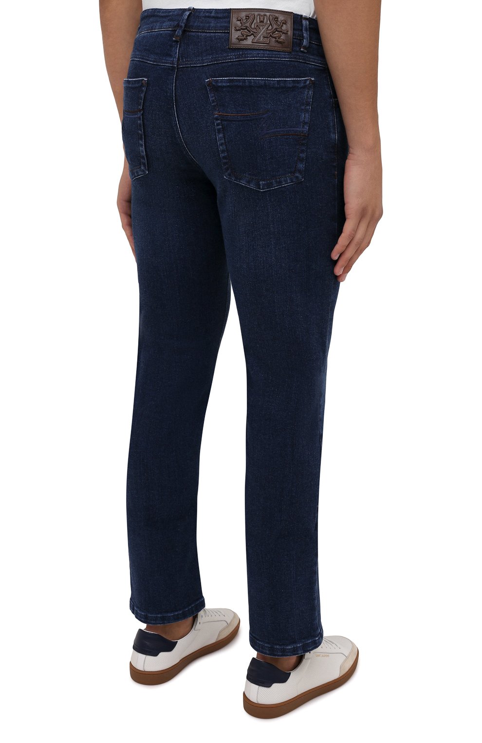 Джинсы ZILLI синего цвета по цене 113000 руб., арт. MCW-00090-JAC01/R001, фото 4 Джинсы ZILLI, арт. MCW-00090-JAC01/R001, фото 4