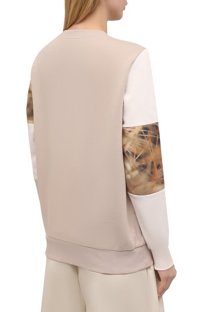 Хлопковый свитшот STELLA MCCARTNEY бежевого цвета по цене 104000 руб., арт. 602904/S0W55, фото 4 Хлопковый свитшот STELLA MCCARTNEY, арт. 602904/S0W55, фото 4