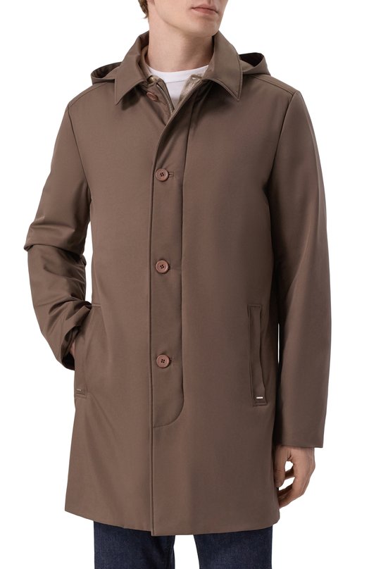 Плащ Stefano Ricci MDJ5300250/PL001T Коричневый  MDJ5300250/PL001T Фото 3