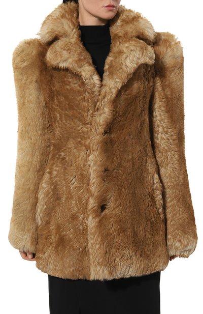 Шуба GUCCI коричневого цвета по цене 705600 руб., арт. 654849 XSABV, фото 3 Шуба GUCCI, арт. 654849 XSABV, фото 3