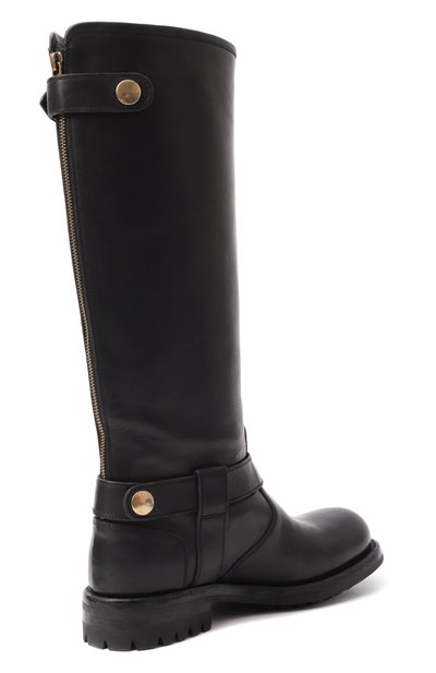 Кожаные сапоги bernini 20 DOLCE & GABBANA, арт. CU1213/AW352, фото 5