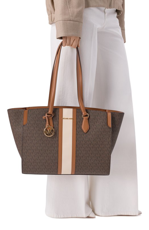 Сумка-тоут Becca MICHAEL Michael Kors 30R6GQ6T7B Коричневый  30R6GQ6T7B Фото 2