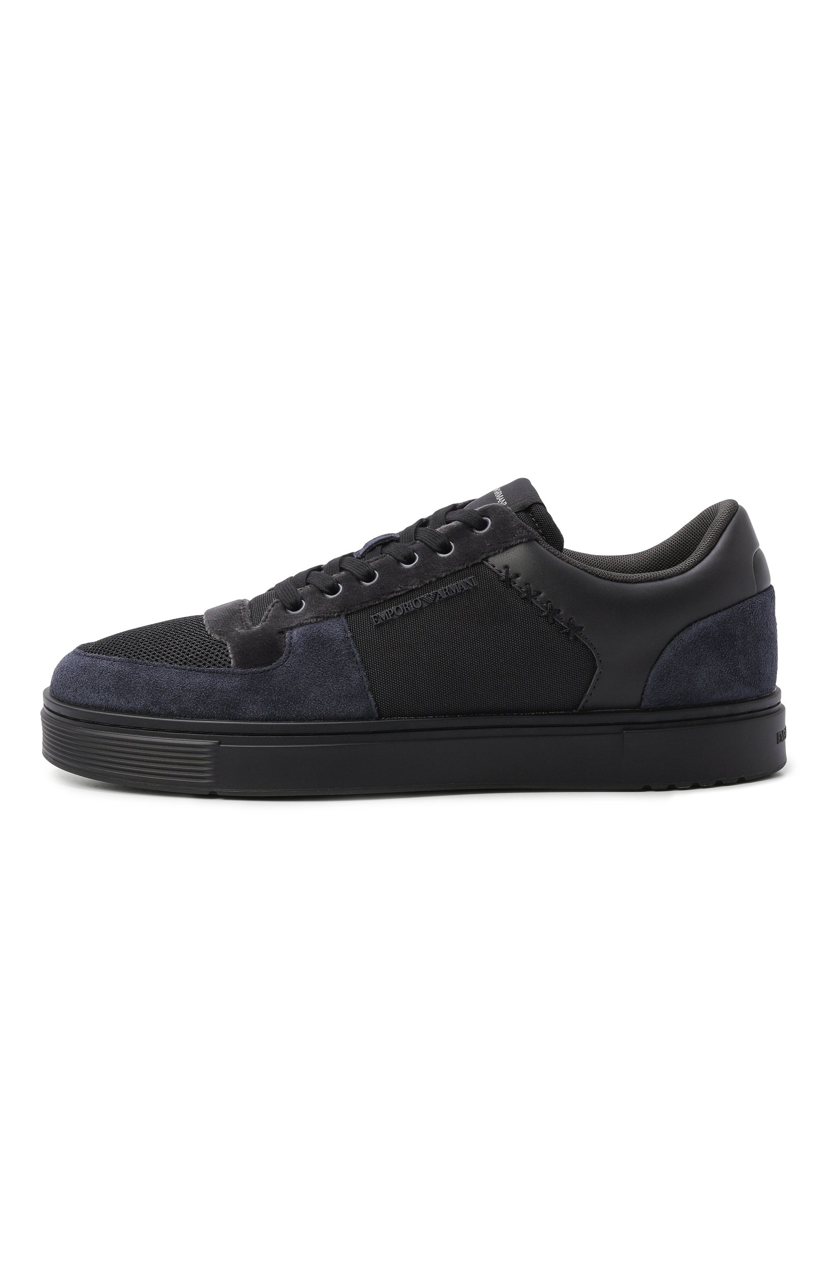 Комбинированные кеды EMPORIO ARMANI, арт. EM005293/AF23155, фото 3