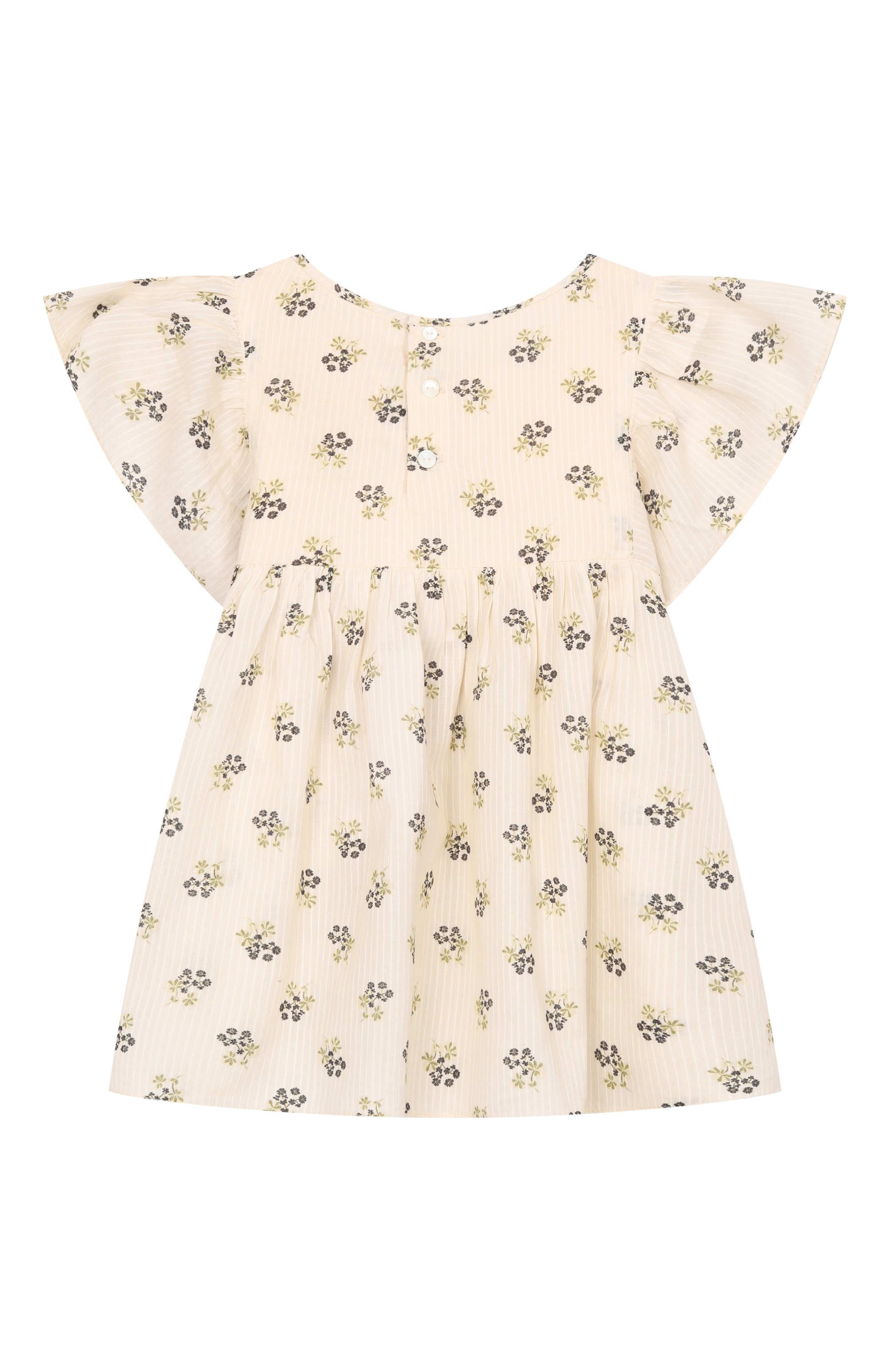 Хлопковый топ BONPOINT кремового цвета по цене 17550 руб., арт. S06GBLW00012/4A-8A, фото 2 Хлопковый топ BONPOINT, арт. S06GBLW00012/4A-8A, фото 2