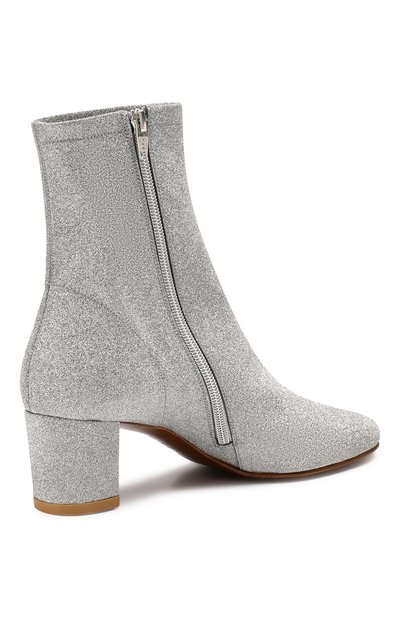 Кожаные ботильоны sofia BY FAR, арт. S0FIA/GLITTER LEATHER, фото 4