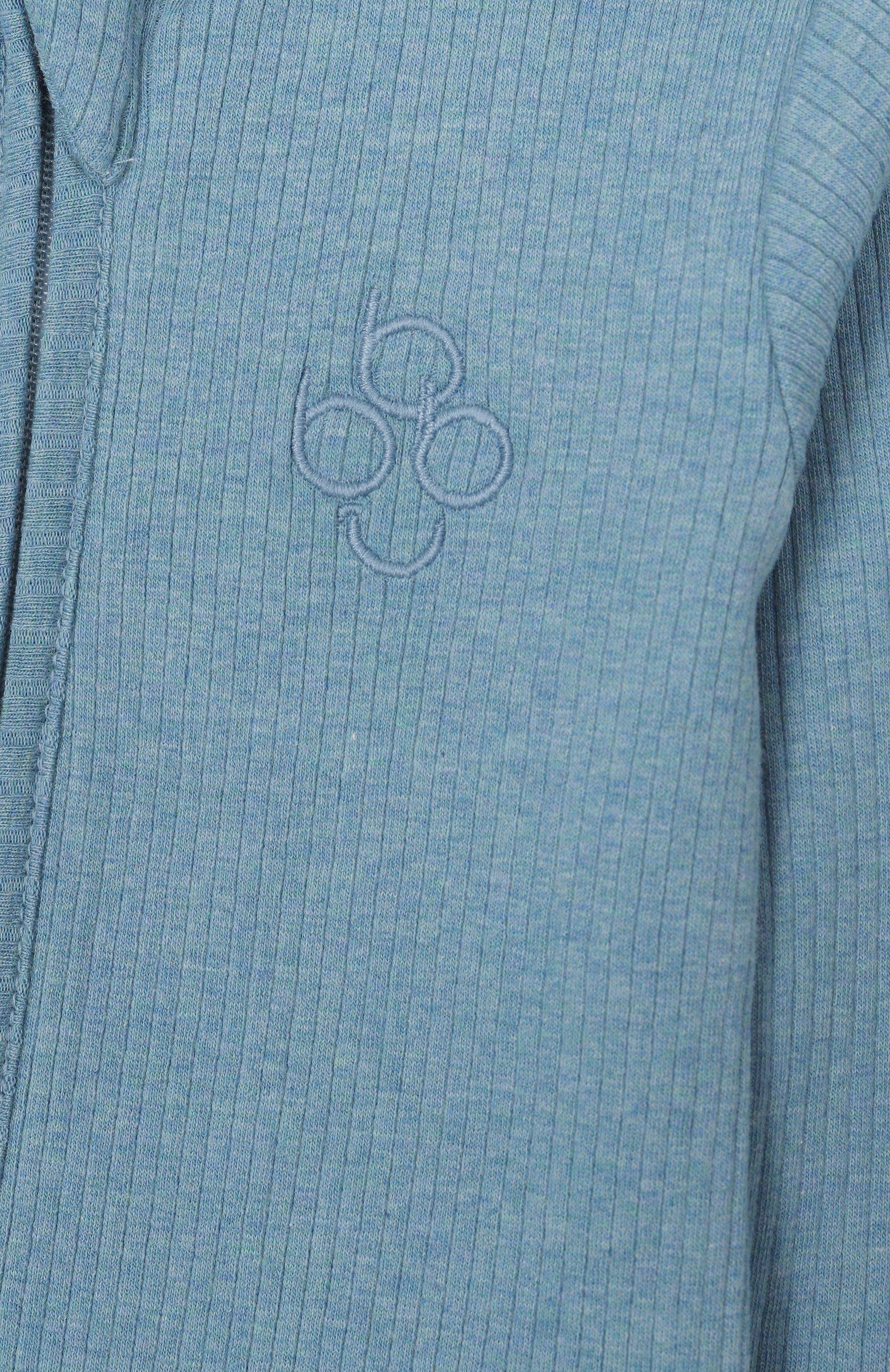 Хлопковый комбинезон BABYBU голубого цвета по цене 4050 руб., арт. PN3100NS, фото 3 Хлопковый комбинезон BABYBU, арт. PN3100NS, фото 3