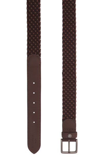 Текстильный ремень PAUL&SHARK коричневого цвета по цене 25950 руб., арт. 15316011, фото 3 Текстильный ремень PAUL&SHARK, арт. 15316011, фото 3