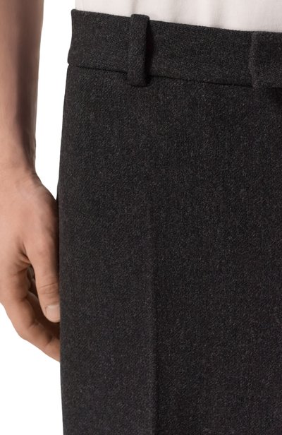 Шерстяные брюки JACQUEMUS темно-серого цвета по цене 99500 руб., арт. 26HPAM00584/AW00863, фото 5 Шерстяные брюки JACQUEMUS, арт. 26HPAM00584/AW00863, фото 5