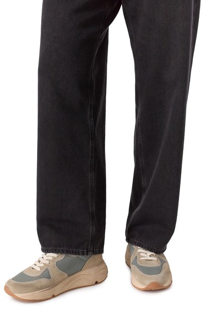 Комбинированные кроссовки running sole GOLDEN GOOSE DELUXE BRAND, арт. GMF00126.F006338, фото 3