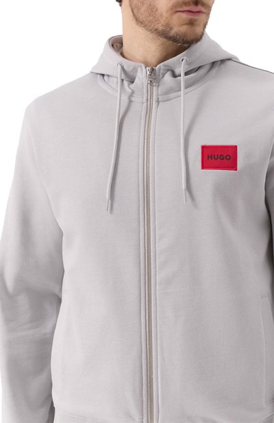 Хлопковая толстовка HUGO, арт. 50447972, фото 5