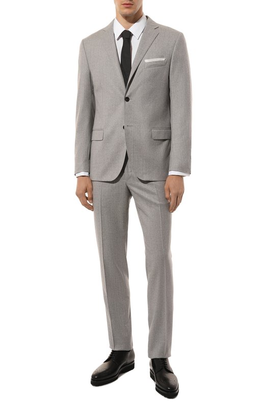 Шерстяной костюм Corneliani 946005-9418111_SET Серый  946005-9418111_SET Фото 2