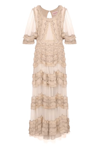 Женское шелковое платье VALENTINO, арт. 6B3VDKV61ED