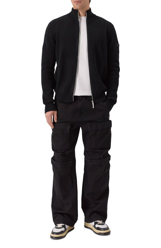 Кардиган Dirk Bikkembergs BMM1145 Чёрный  BMM1145 Фото 2