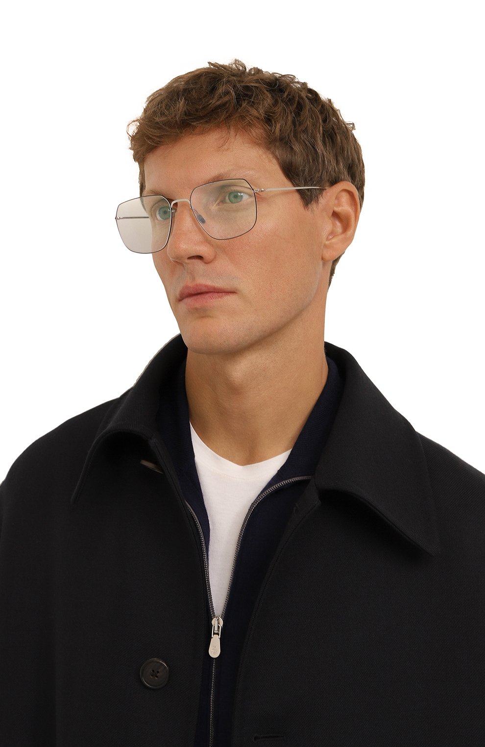 Оправа HAFFMANS NEUMEISTER, арт. N0LAN SILVER/BLACK(BC), фото 2