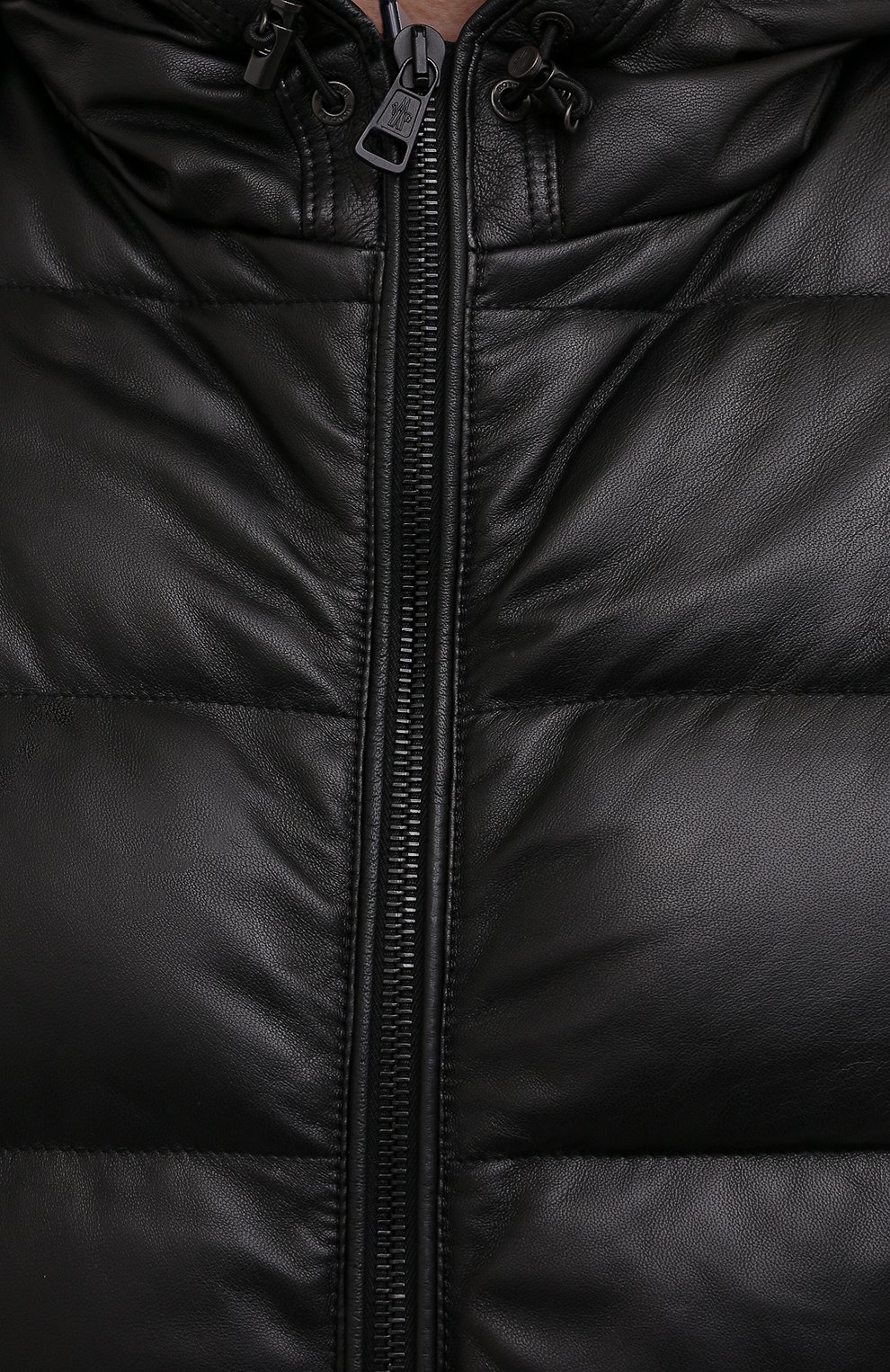 Кожаный пуховик gebroulaz MONCLER, арт. G2-091-1A001-01-50118, фото 5