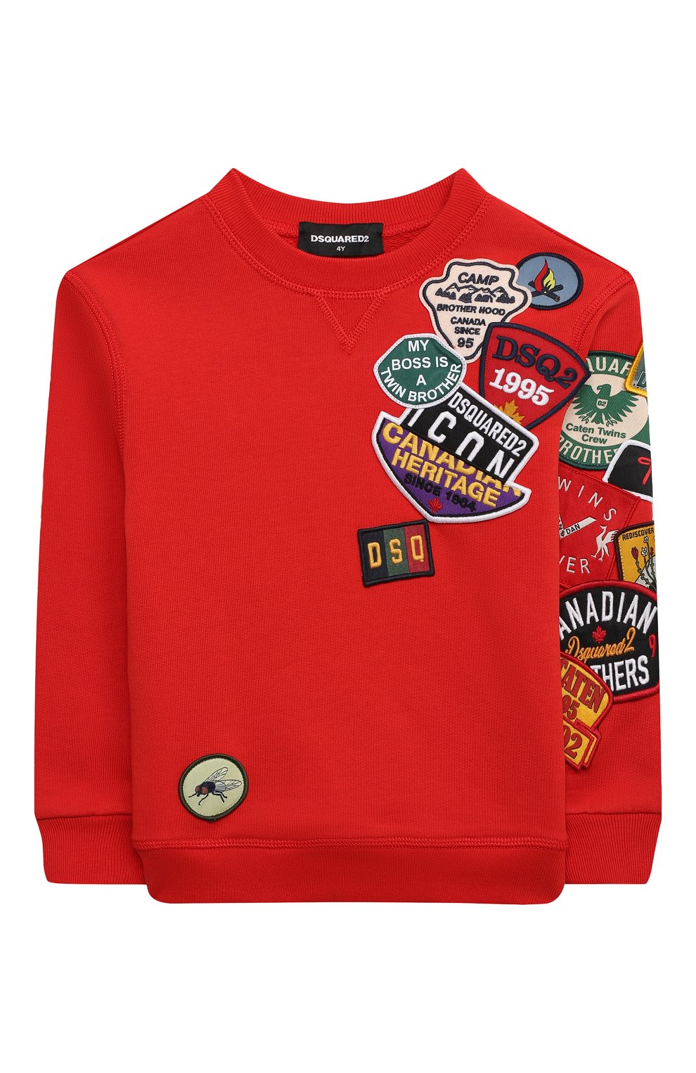 Хлопковый свитшот DSQUARED2, арт. DQ0334-D003G, фото 1