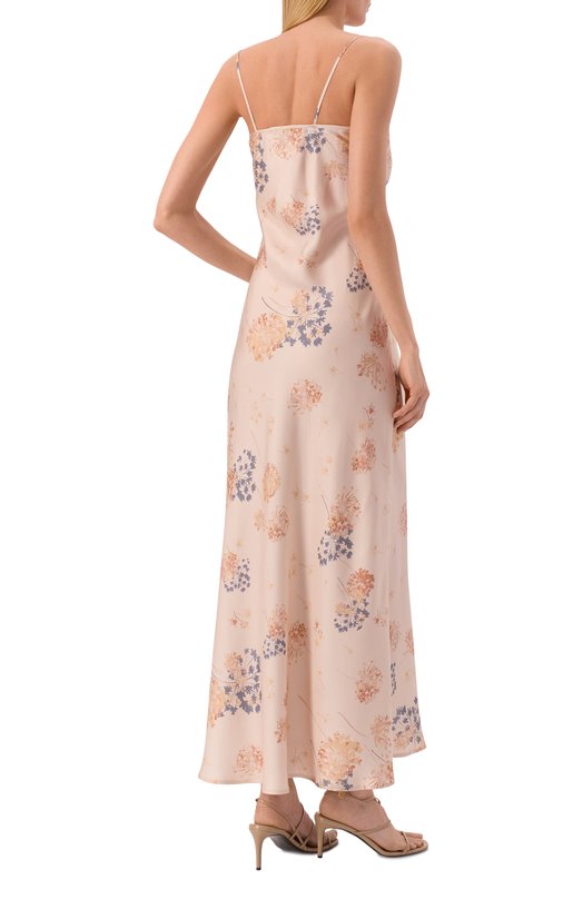 Шелковое платье Colombo AB00370/F/T0666-11-2E Бежевый  AB00370/F/T0666-11-2E Фото 3