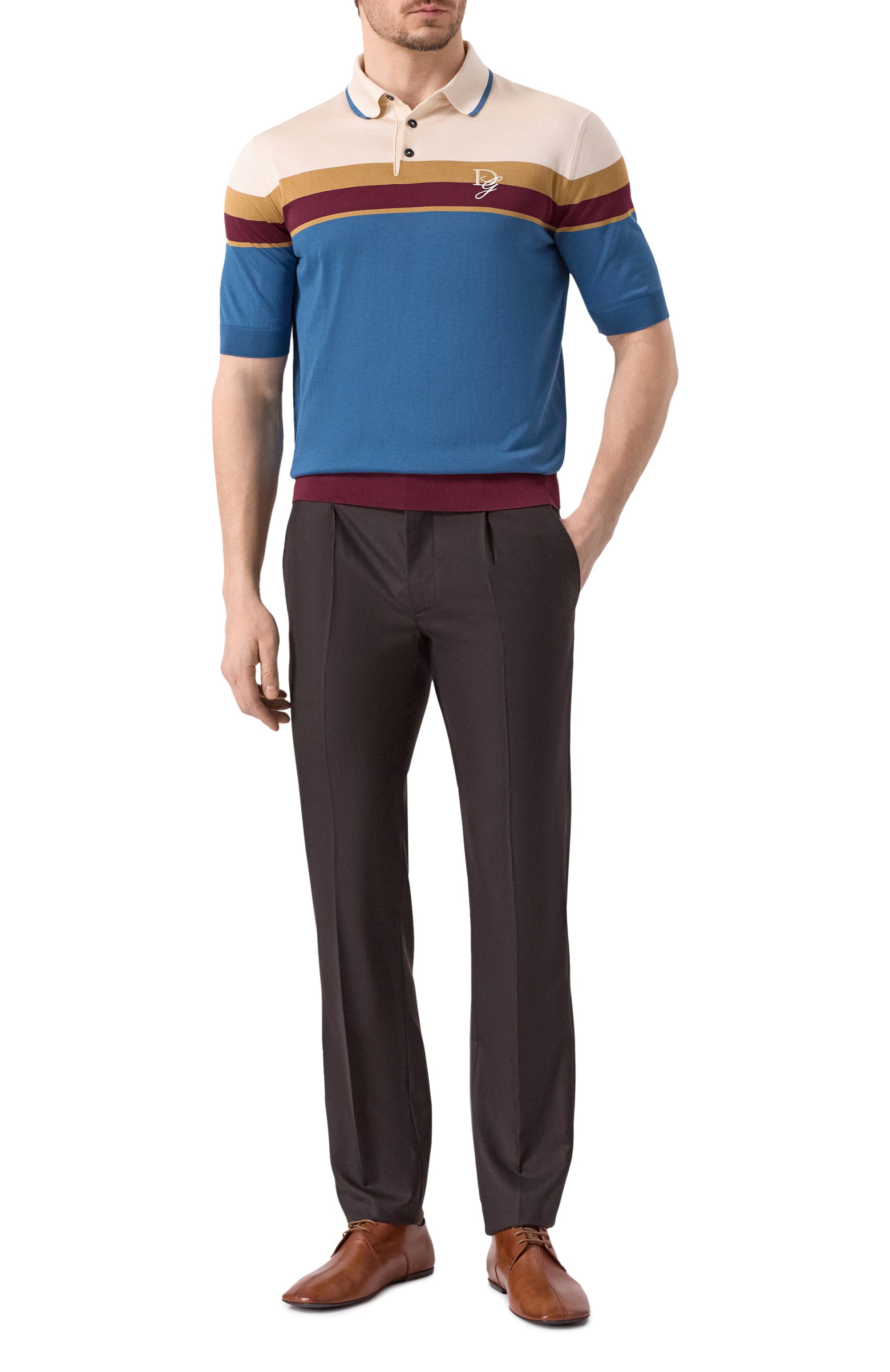 Кожаные дерби DRIES VAN NOTEN, арт. MS251-1482/109, фото 2