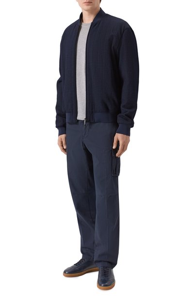 Кожаные кеды CORNELIANI, арт. 27TM60/2720924, фото 2