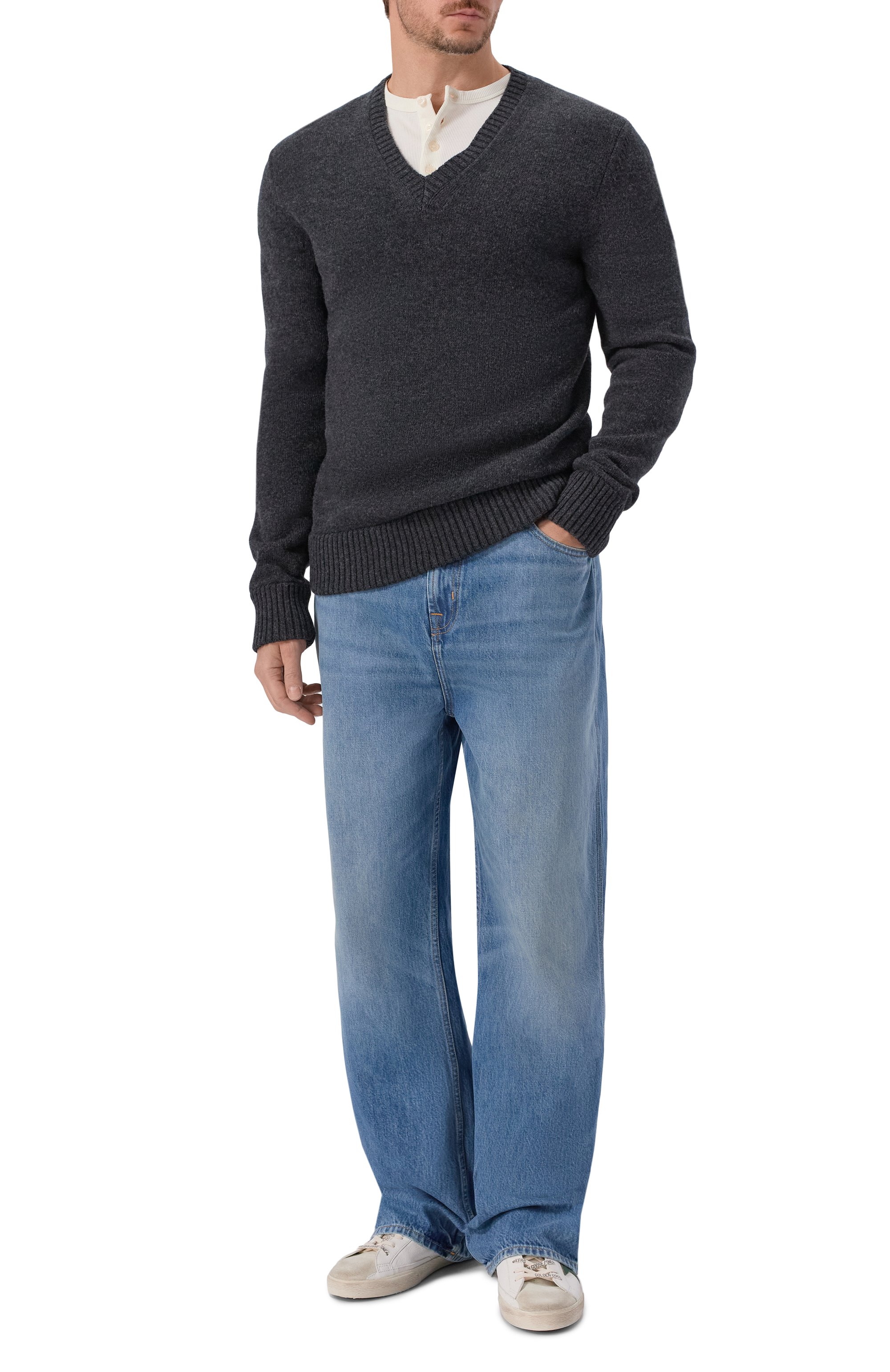Джинсы wide leg 7 FOR ALL MANKIND синего цвета по цене 31900 руб., арт. 7TI90066-3NA, фото 2 Джинсы wide leg 7 FOR ALL MANKIND, арт. 7TI90066-3NA, фото 2