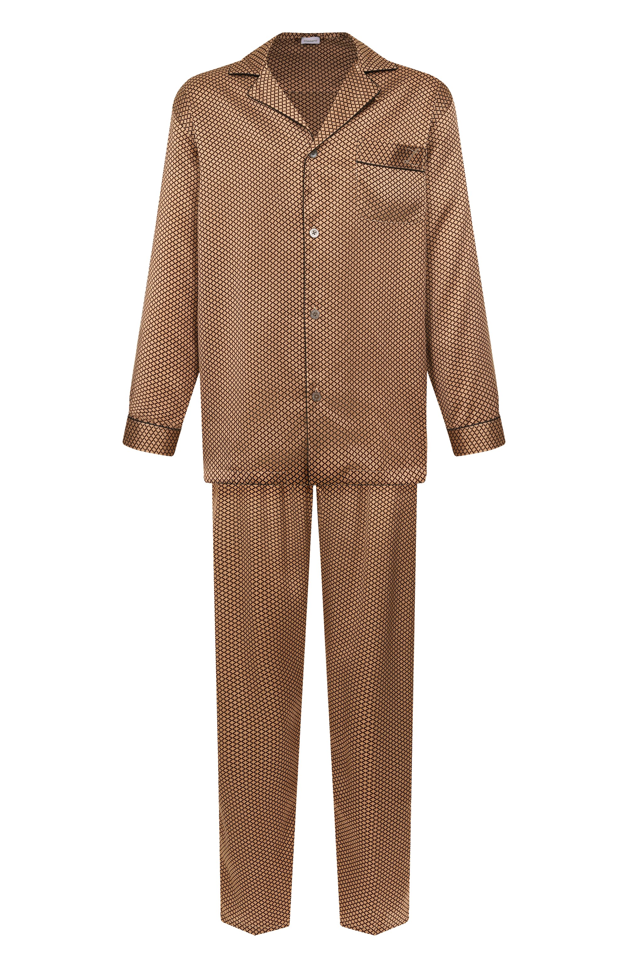 Шелковая пижама ZIMMERLI, арт. 6000-75130, фото 1