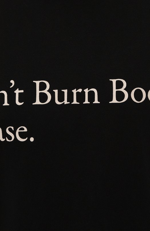 

Хлопковая футболка Tee Library, Чёрный