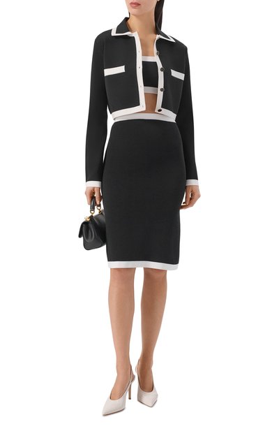 Топ из хлопка и вискозы NINA RICCI, арт. 26PMPU004/ML0596, фото 2