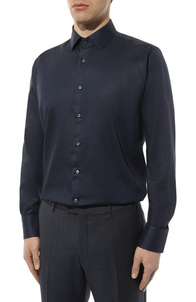 Сорочка из лиоцелла и хлопка CANALI, арт. 7A1/GD03010, фото 4