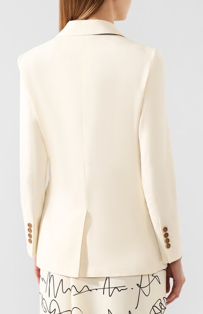 Жакет из смеси льна и хлопка BRUNELLO CUCINELLI, арт. MF5918985, фото 4