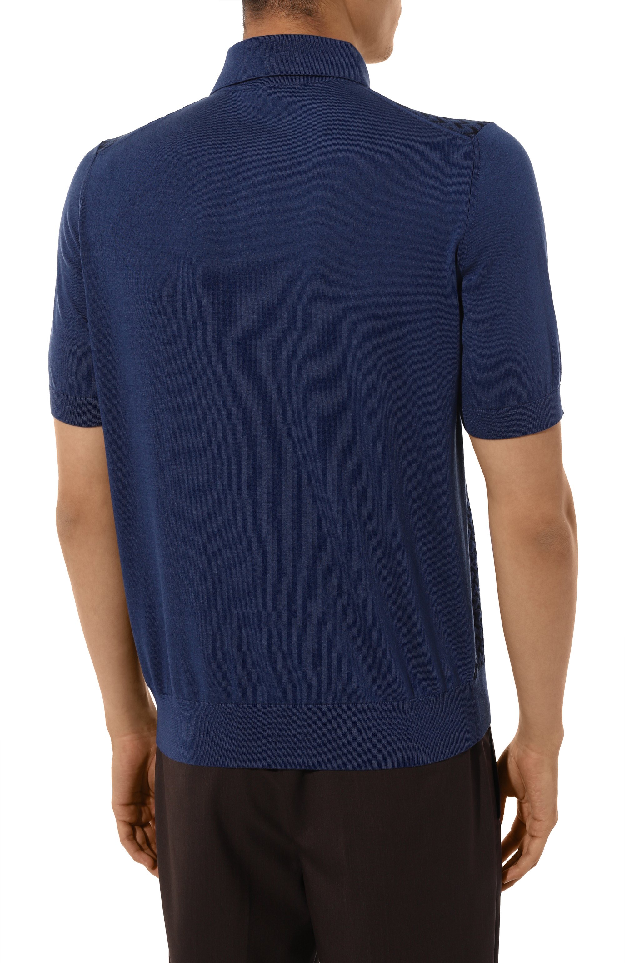 Рубашка из шелка и хлопка ZILLI, арт. KBBP02M0145VMEXC0, фото 4