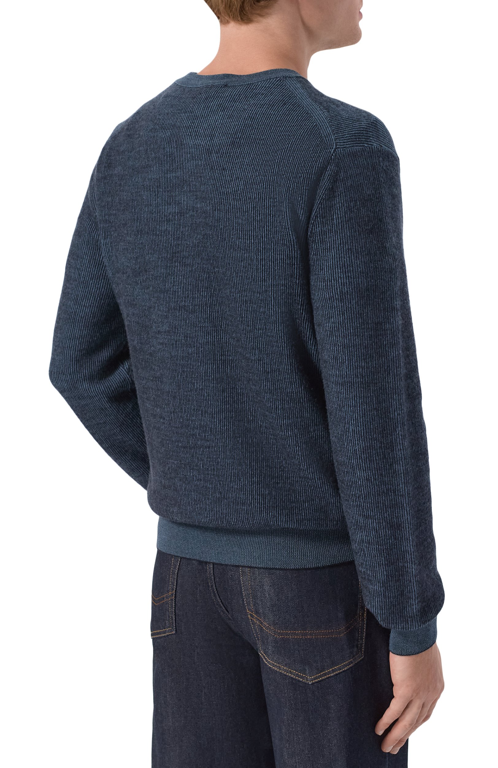 Джемпер из кашемира и шерсти BRIONI, арт. UMQ90L/0CK12, фото 4