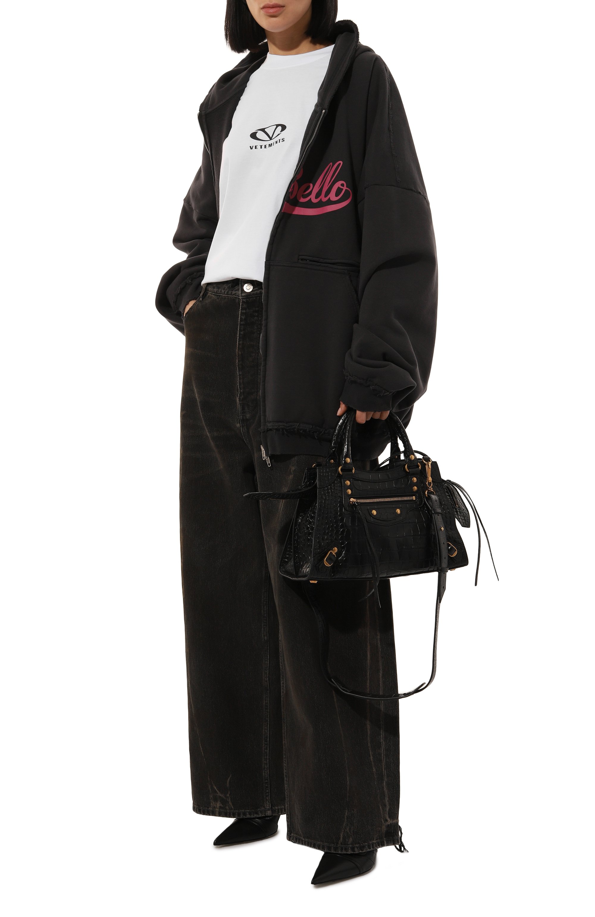 Хлопковая толстовка BALENCIAGA, арт. 808227/TRVH4, фото 2