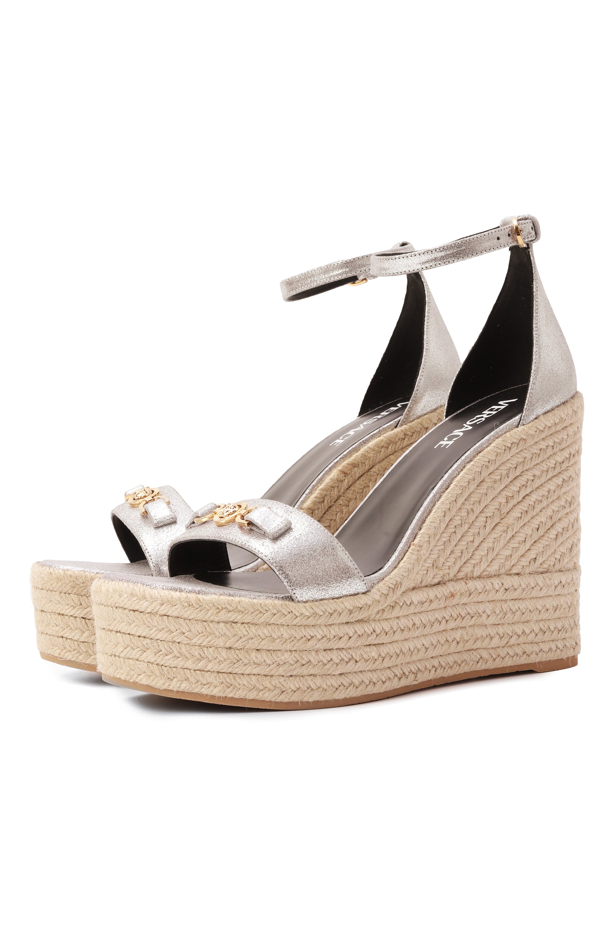 Кожаные босоножки medusa '95 VERSACE, арт. 1014100/1A13309, фото 1