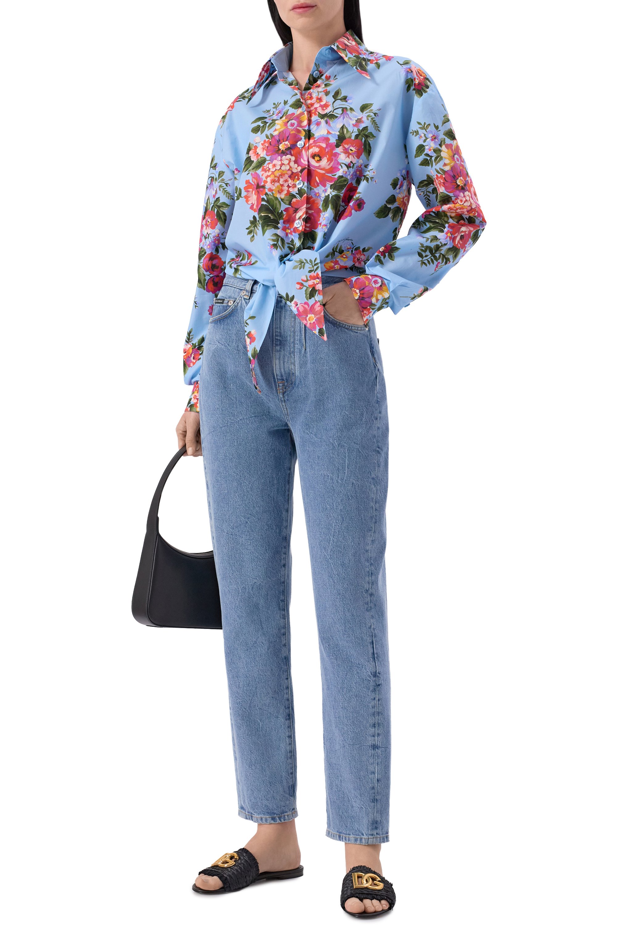 Шлепанцы bianca DOLCE & GABBANA, арт. CQ0646/AN217, фото 3