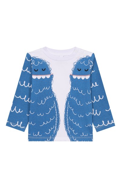 Хлопковый лонгслив STELLA MCCARTNEY, арт. TX8540