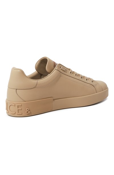 Кожаные кеды portofino DOLCE & GABBANA, арт. CS1772/A1065, фото 5