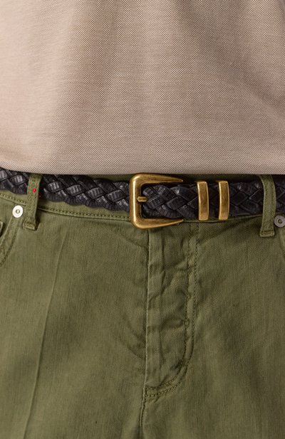 Кожаный ремень BRUNELLO CUCINELLI, арт. MAUZT253, фото 2