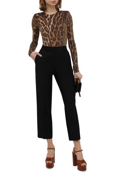 Боди ALEXANDRE VAUTHIER леопардового цвета по цене 94900 руб., арт. 203BY904 1324-203, фото 2 Боди ALEXANDRE VAUTHIER, арт. 203BY904 1324-203, фото 2