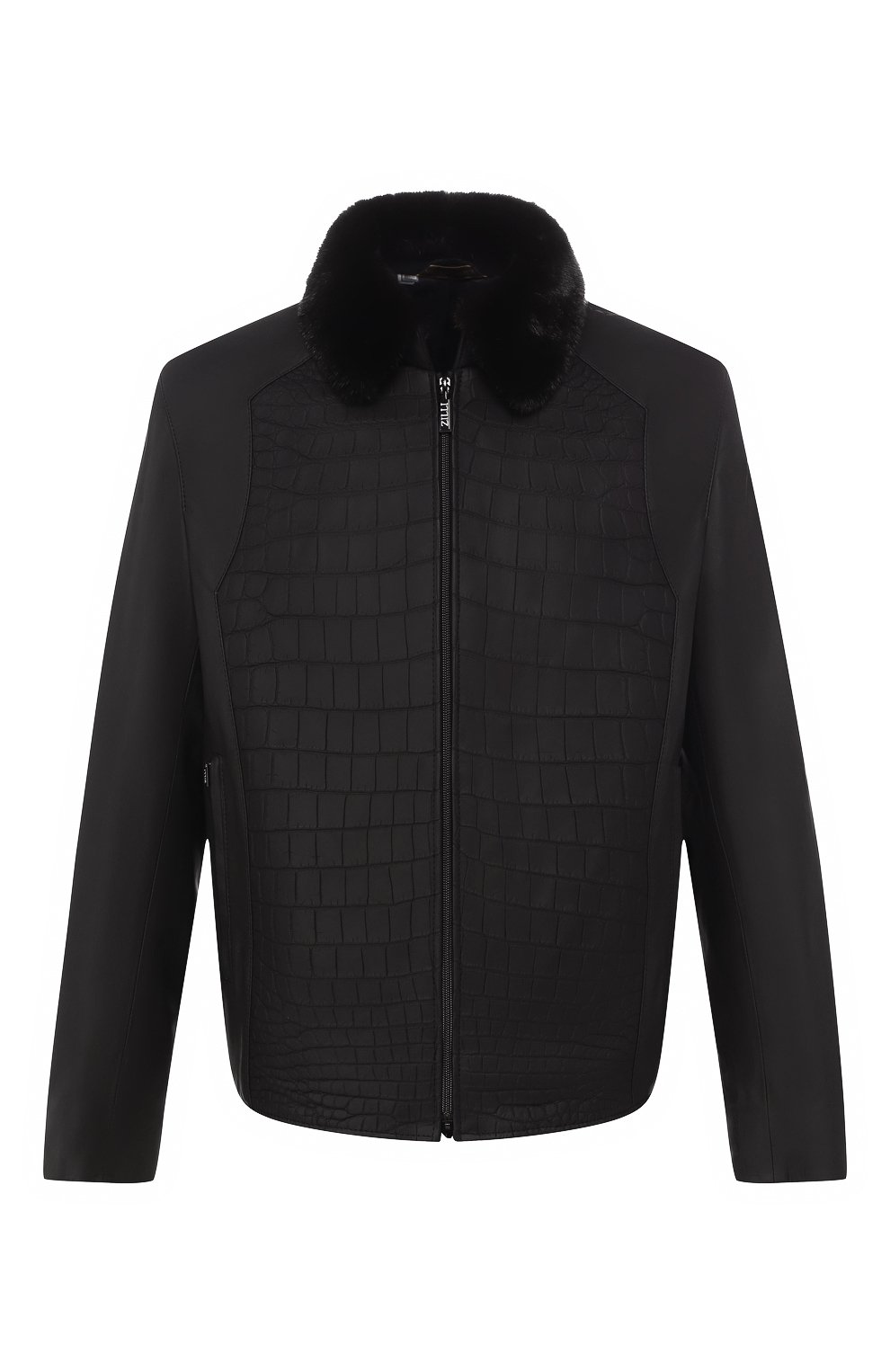 Куртка из кожи крокодила ZILLI, арт. MAQ-CARTE-D0630/1001/CNIL, фото 1