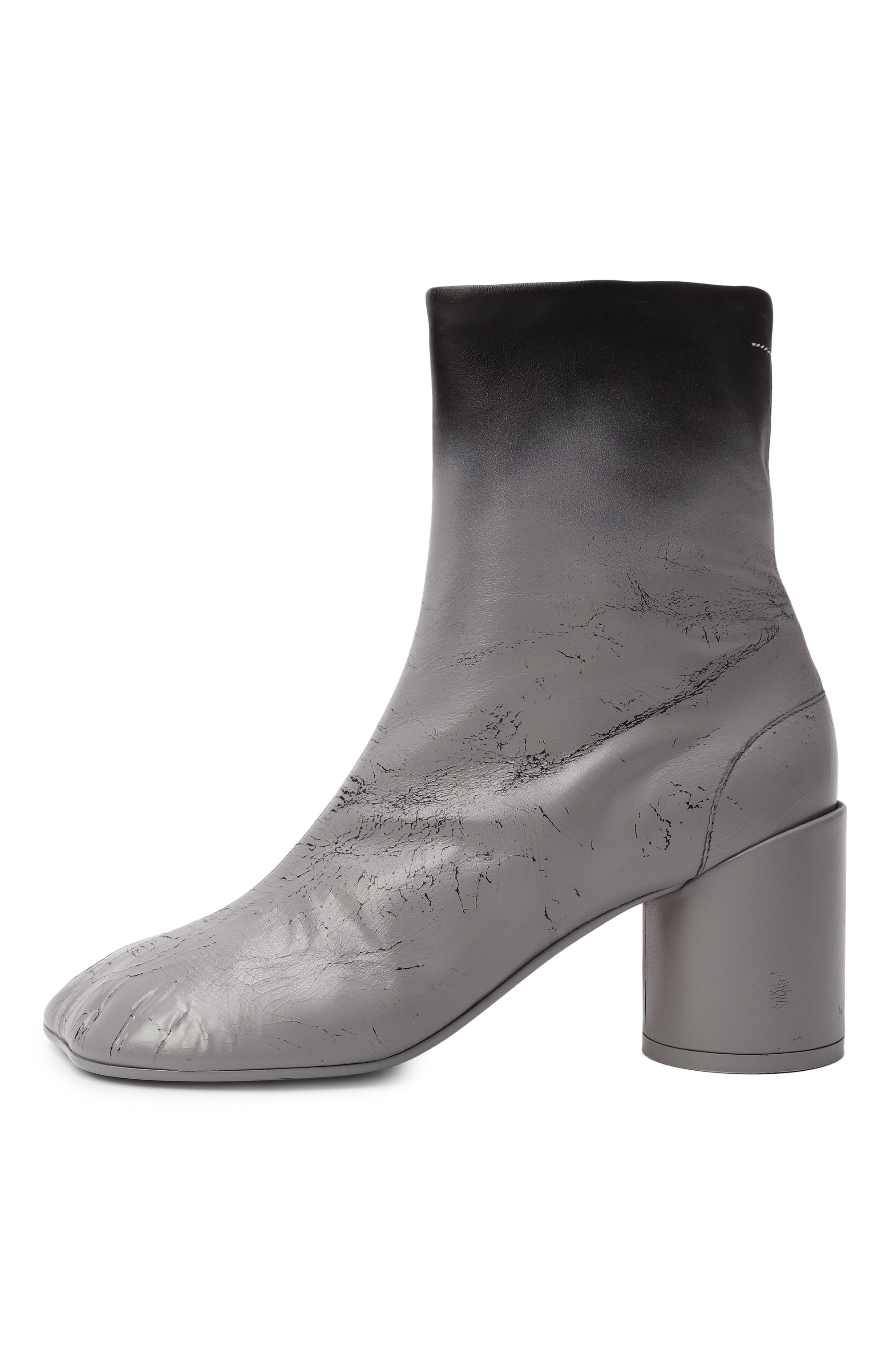 Кожаные ботильоны anatomic MM6, арт. S66WU0131/P7439, фото 4