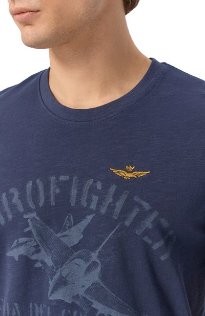 Хлопковая футболка AERONAUTICA MILITARE, арт. TS2525UJ00686, фото 5