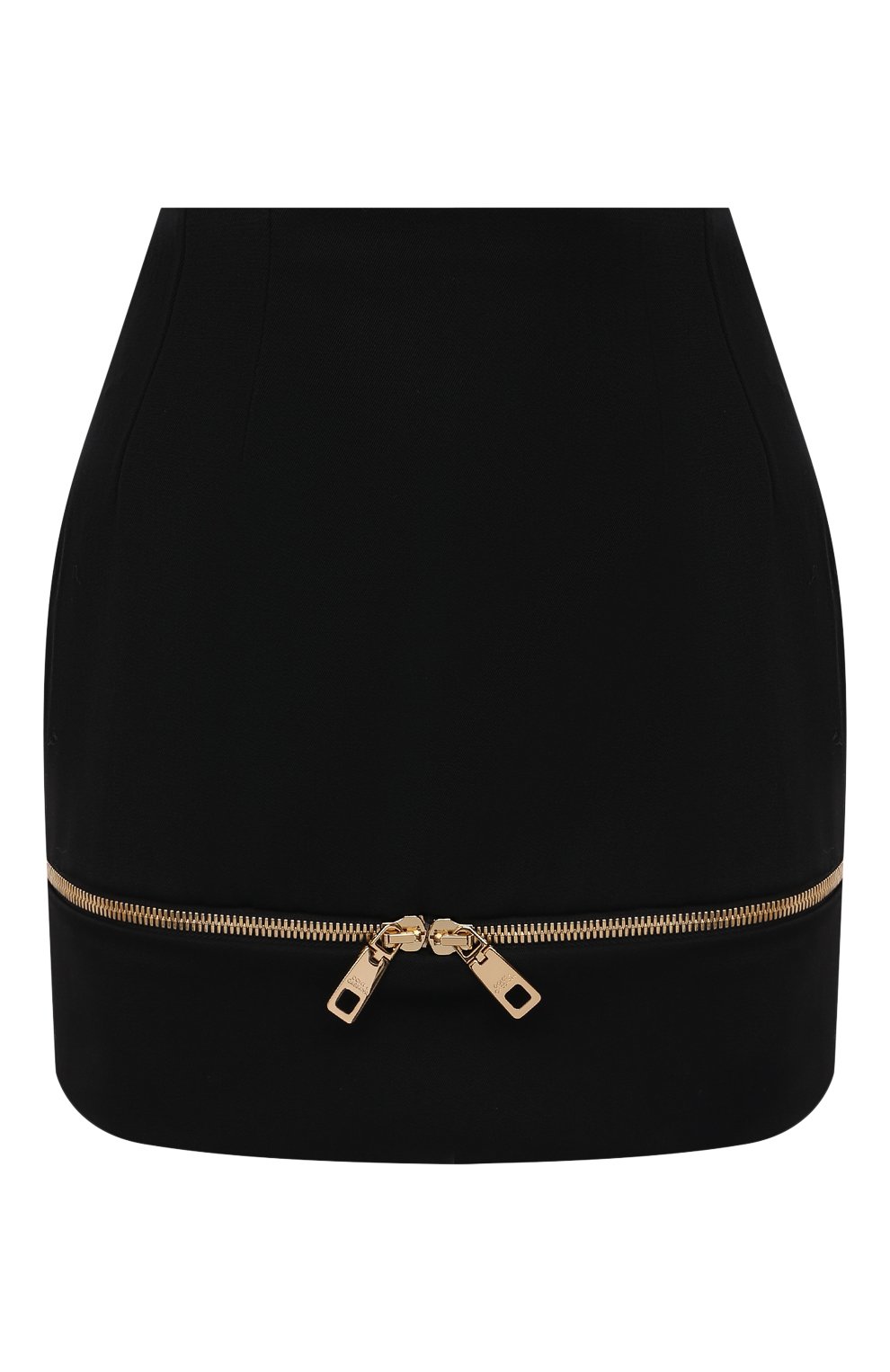 Шерстяная юбка DOLCE & GABBANA черного цвета по цене 105000 руб., арт. F4B90T/FU208, фото 1 Шерстяная юбка DOLCE & GABBANA, арт. F4B90T/FU208, фото 1