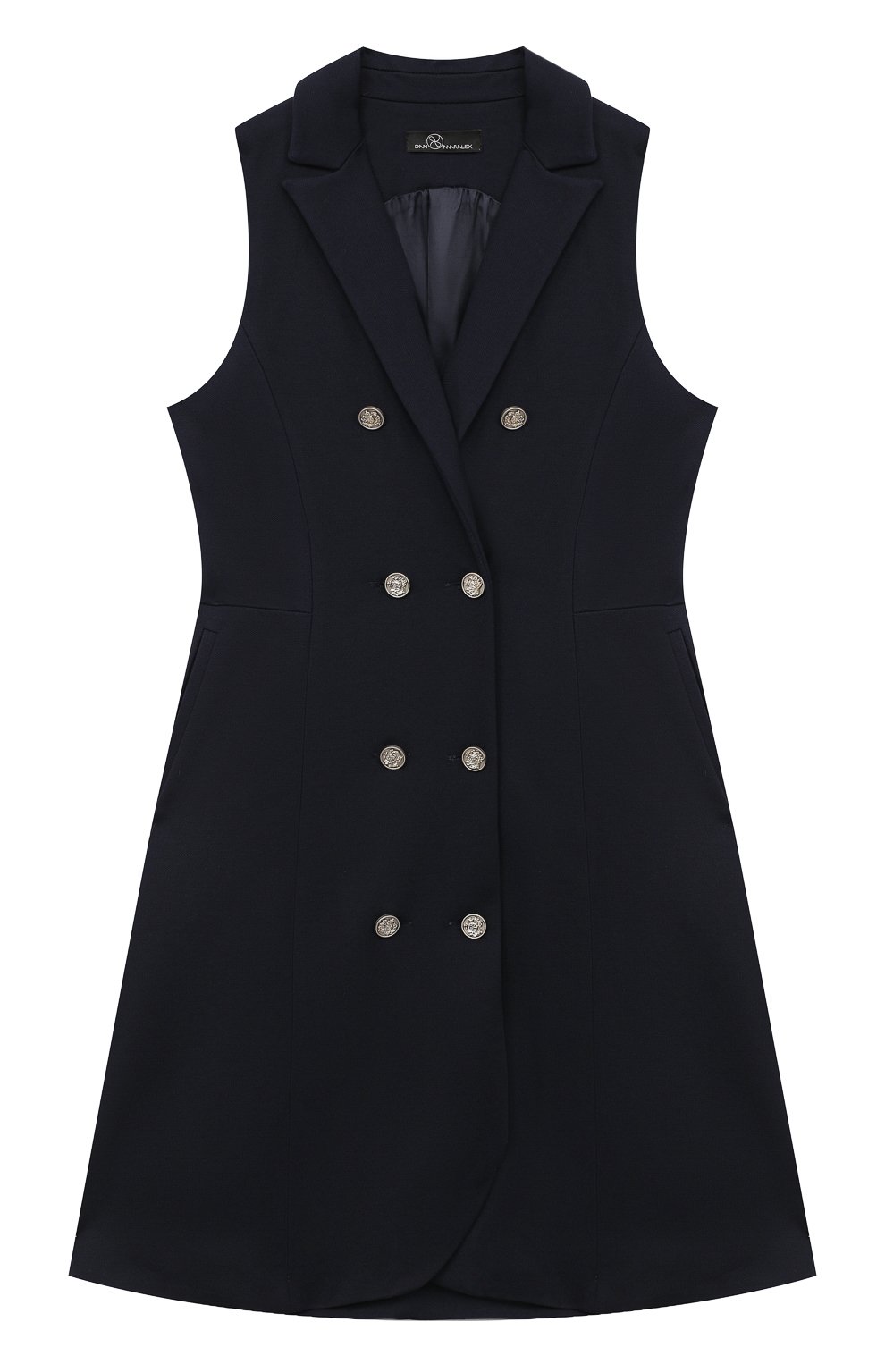 Сарафан DAN MARALEX синего цвета по цене 19250 руб., арт. 251568113, фото 1 Сарафан DAN MARALEX, арт. 251568113, фото 1