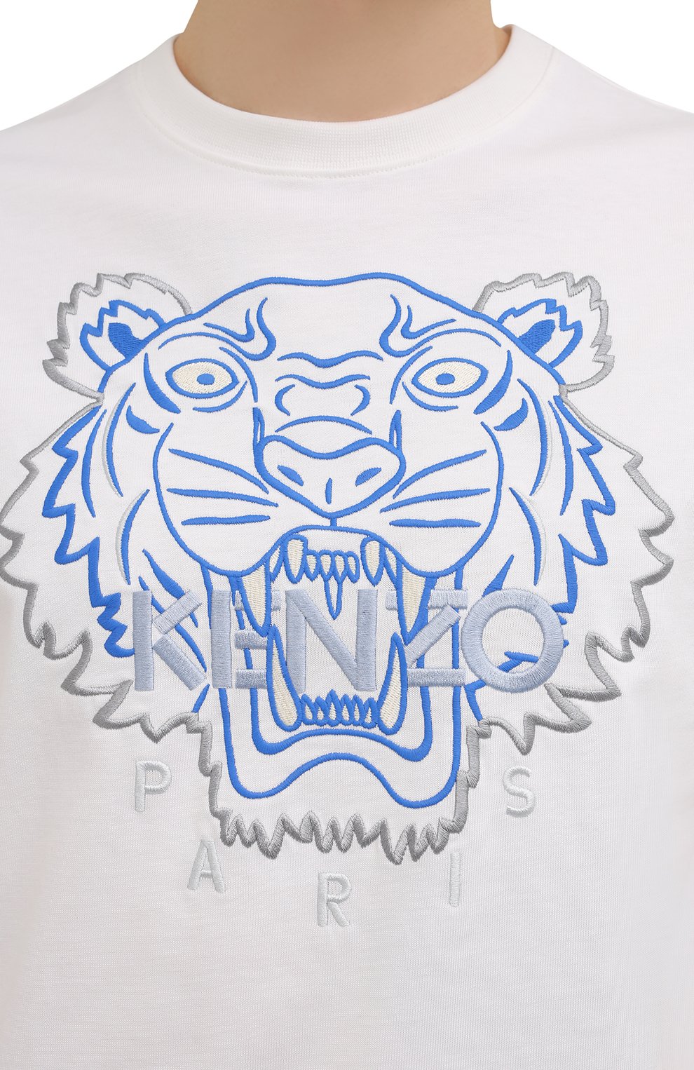 Хлопковая футболка KENZO, арт. FC55TS2194YH, фото 5